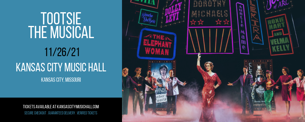Tootsie - The Musical at Kansas City Music Hall tickets Tootsie - The Musical at Kansas City Music Hall