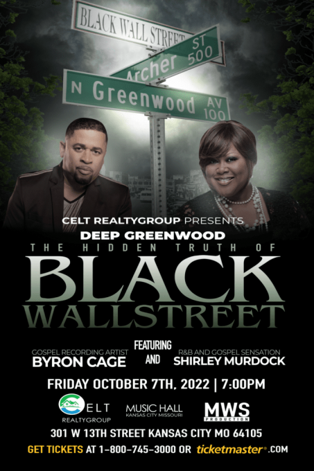 Deep Greenwood The Hidden Truth of Black Wall street at Kansas City Music Hall