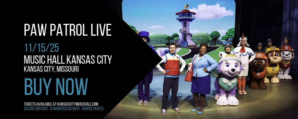 Paw Patrol Live at Music Hall Kansas City